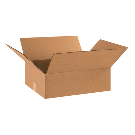 17 x 14 x 5" Flat Corrugated Boxes