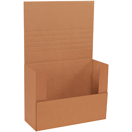 15 x 11 <span class='fraction'>1/8</span> x 6" Kraft Easy-Fold Mailers