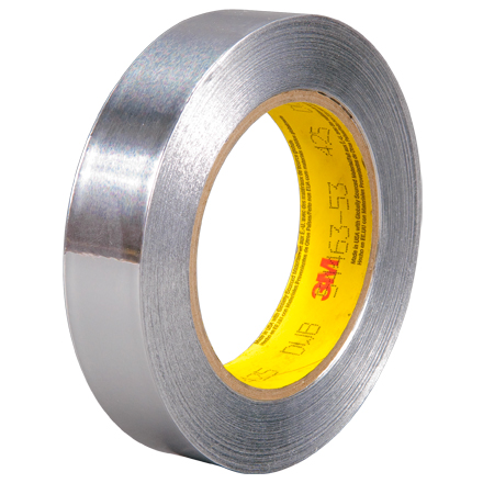 1" x 60 yds. (1 Pack) 3M Aluminum Foil Tape 425